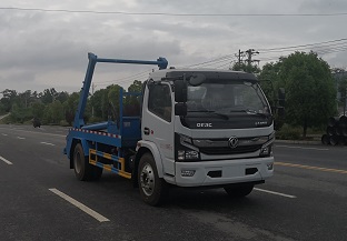 國(guó)六東風(fēng)大多利卡擺臂式垃圾車